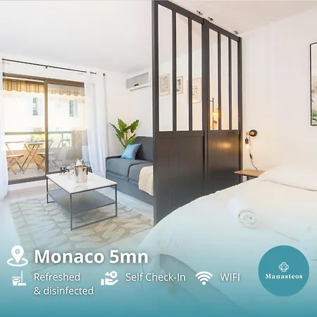 Apartment 5 Mn A Pied Monaco - Cosy - Bu *